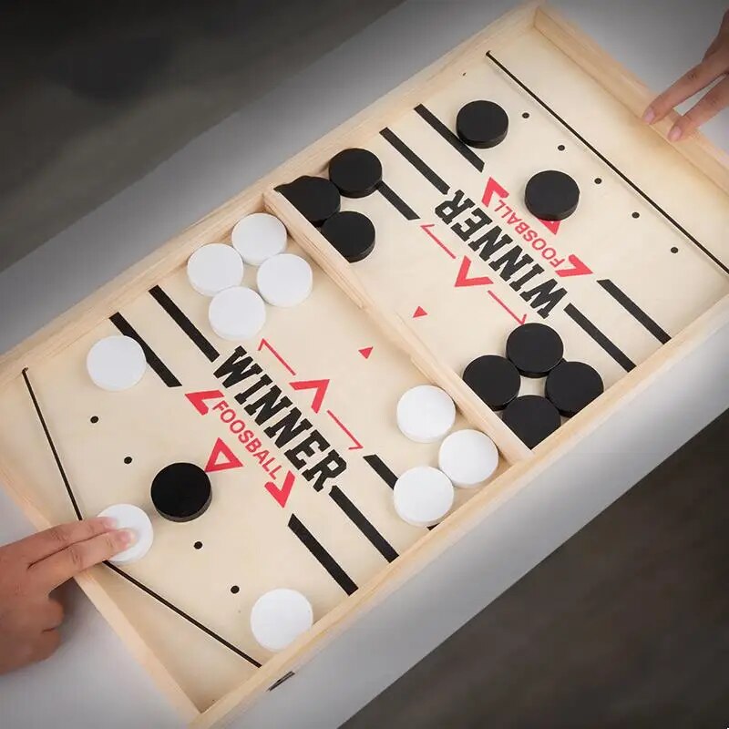 Board Game Quoridor - テーブルホッケーパックボードゲーム、スリングパック、高速、スリングパック、winner、パーティーゲーム、大人、子供、家族、デスクトップバトル