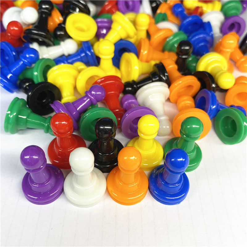 Board Game Quoridor - ゲームボードプレーヤー用プラスチックチェス,24x16mm,8色,24ユニット