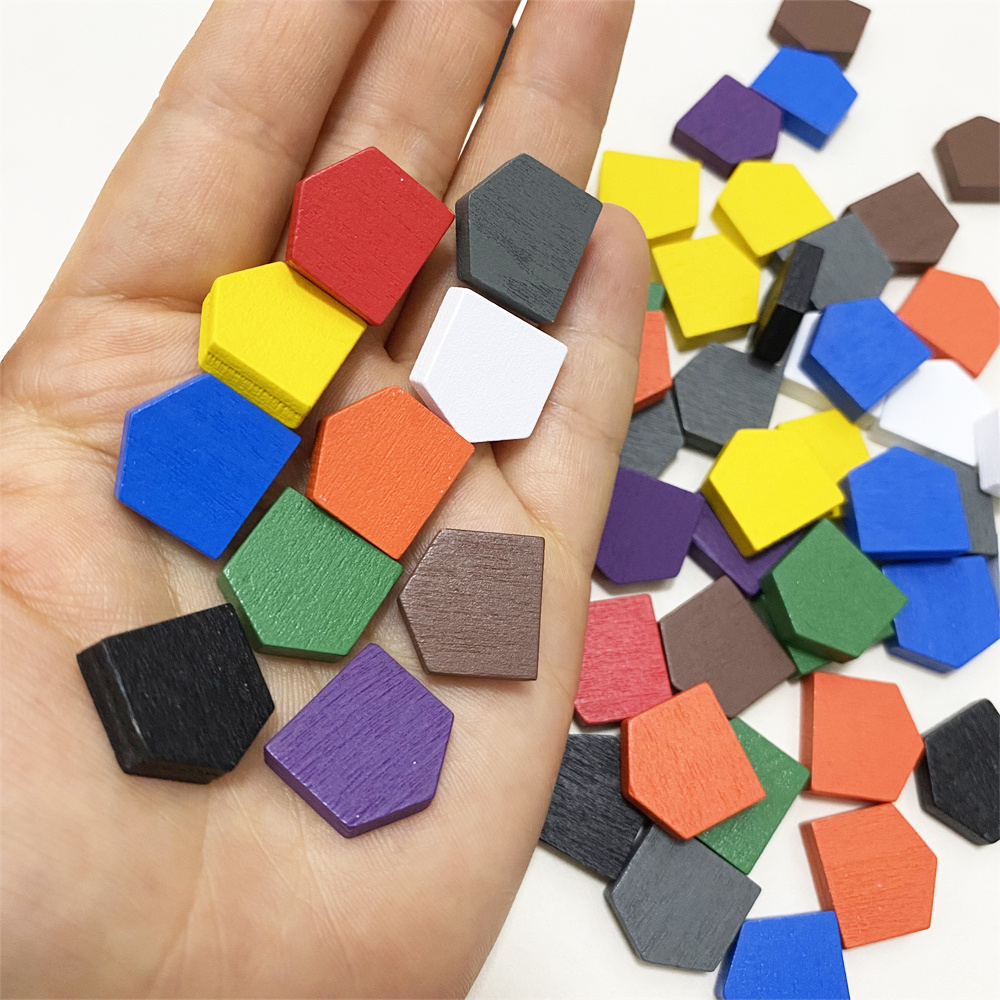 カラフルな木製の家のゲーム,16x16mm,トークン,ゲーム - Board Game Quoridor のレビューと価格