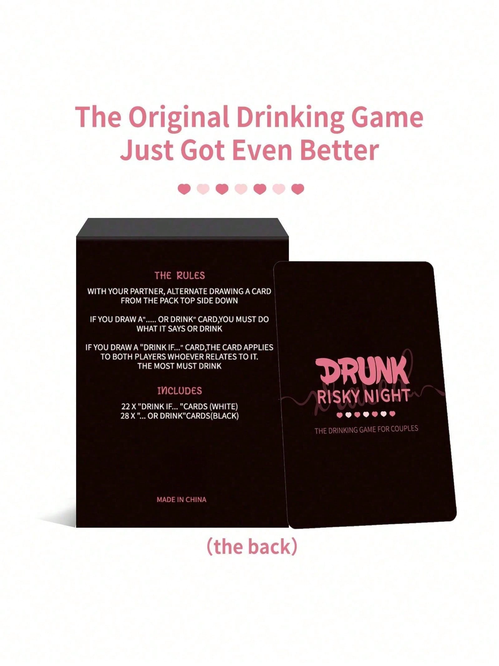 酔っぱらい向けのリスクのあるナイトカードゲーム、カップル、友 - Board Game Night のレビューと価格