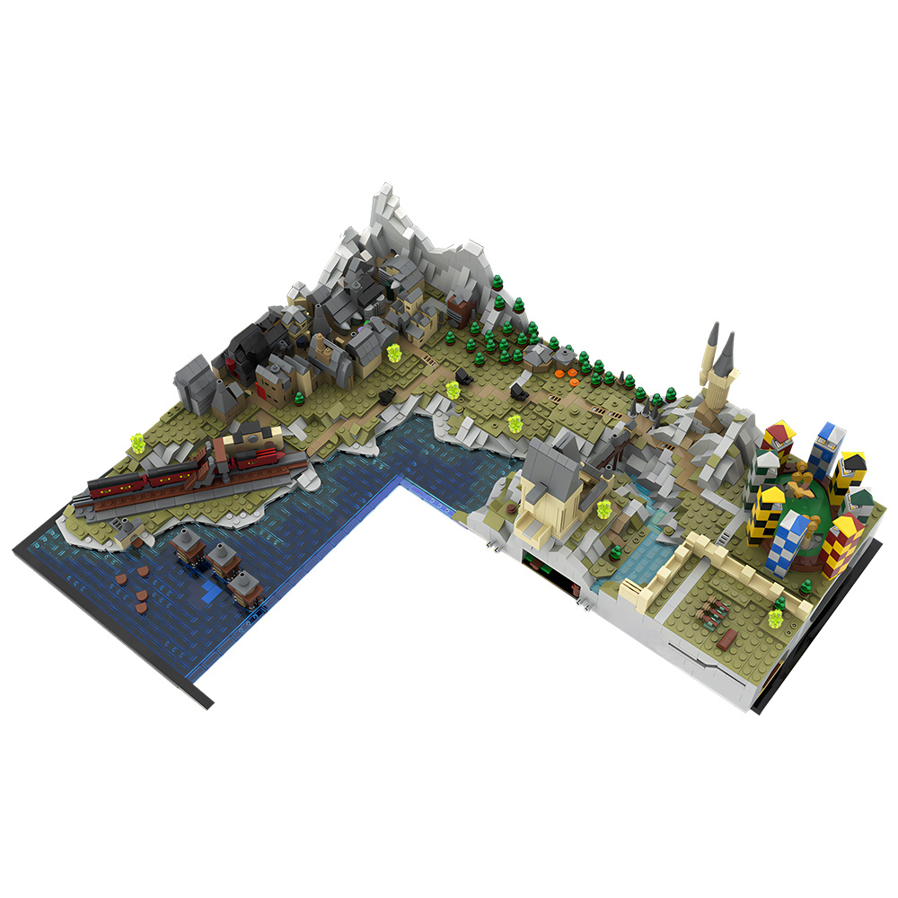 ゴーブリックス MOC-203377 城の敷地と村の拡張 ( - Board Game Jumanji のレビューと価格