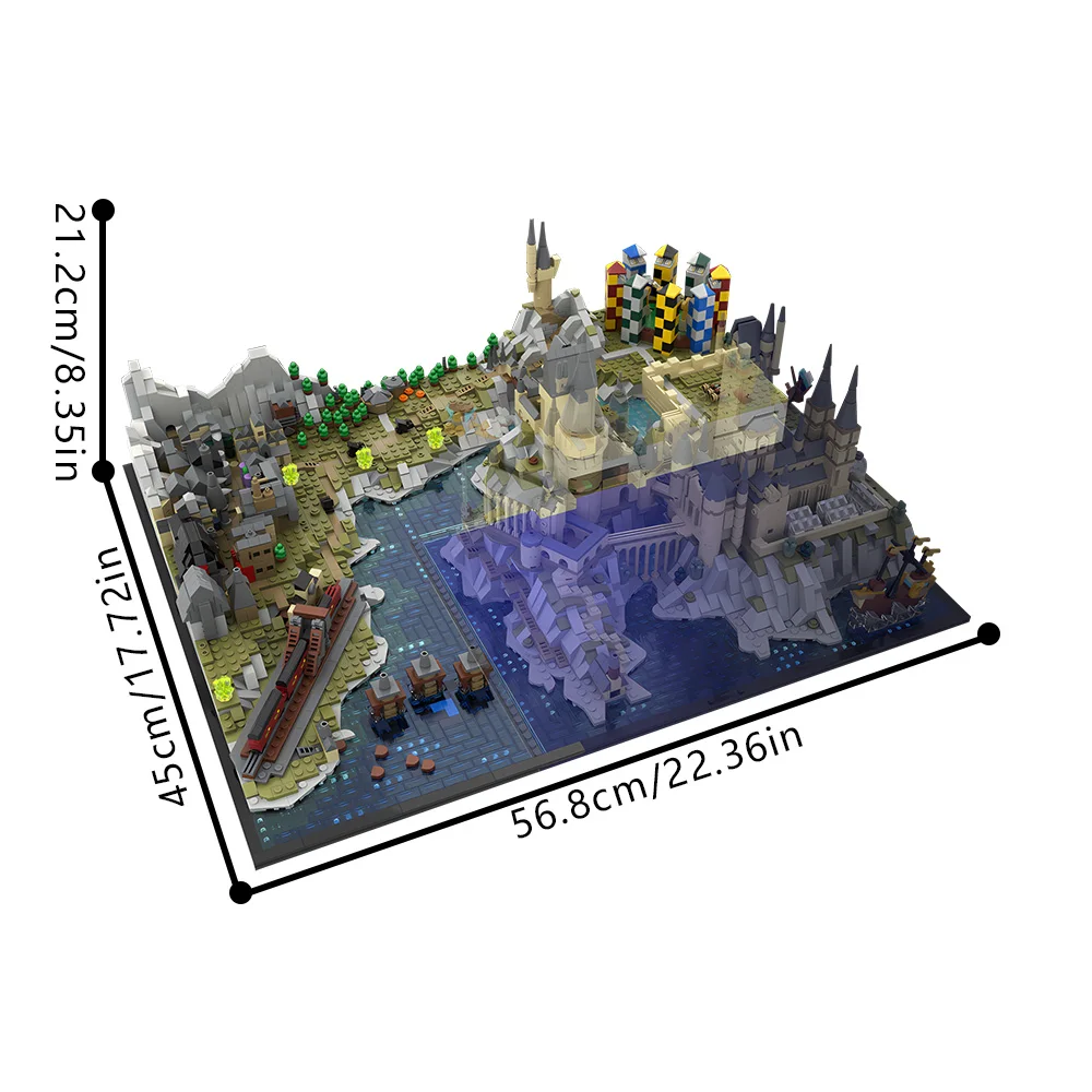 ゴーブリックス MOC-203377 城の敷地と村の拡張 ( - Board Game Jumanji のレビューと価格