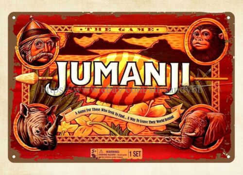1995年ジュマンジ ボードゲーム メタルティンサイン プラ - Board Game Jumanji のレビューと価格