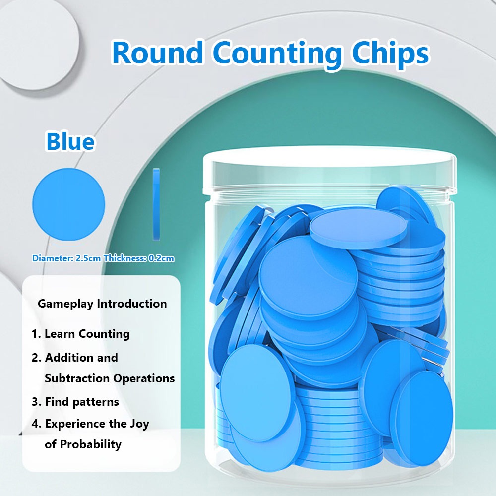 100 個のプラスチック製カウンティングチップ加算減算操作ボ - Board Game The Sims のレビューと価格