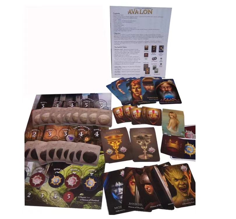 インディーズのボードとカード |   レジスタンス: アヴァ - Board Game Avalon のレビューと価格