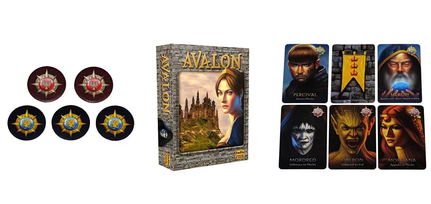 インディーズのボードとカード |   レジスタンス: アヴァ - Board Game Avalon のレビューと価格